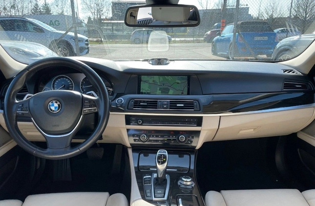 BMW Seria 5 cena 69900 przebieg: 143000, rok produkcji 2012 z Wadowice małe 277